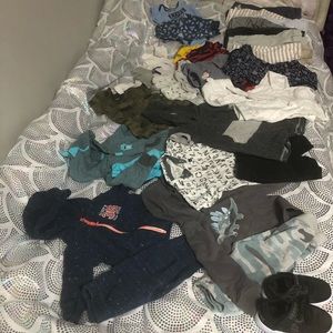 Baby boy bundle size 6_9 & 9